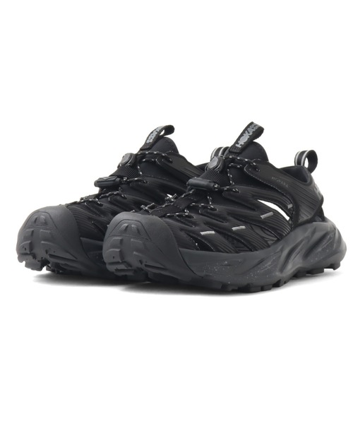 HOKA(ホカ)の「HOKA ONEONE HOPARA / ホカ オネオネ ホパラ(サンダル・メンズ・ブラック・26.5cm/27.0cm/28.0cm/28.5cm/29.0cm/24.0cm/24.5cm/25.0cm)」の1枚目の写真