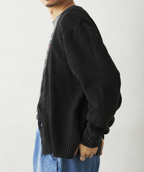 JOURNAL STANDARD relume(ジャーナルスタンダード レリューム)の「【SPORTS WEAR/スポーツウェア】別注ブラックフェードカーディガン(ニット/セーター・メンズ・ブラック系その他/ブラック・MEDIUM/LARGE)」の15枚目の写真