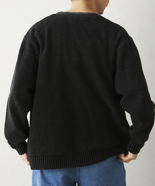 JOURNAL STANDARD relume(ジャーナルスタンダード レリューム)の「【SPORTS WEAR/スポーツウェア】別注ブラックフェードカーディガン(ニット/セーター・メンズ・ブラック系その他/ブラック・MEDIUM/LARGE)」の16枚目の写真
