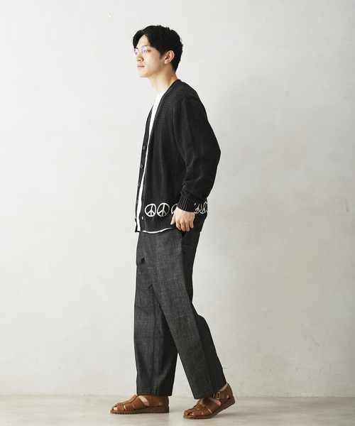 JOURNAL STANDARD relume(ジャーナルスタンダード レリューム)の「【SPORTS WEAR/スポーツウェア】別注ブラックフェードカーディガン(ニット/セーター・メンズ・ブラック系その他/ブラック・MEDIUM/LARGE)」の17枚目の写真