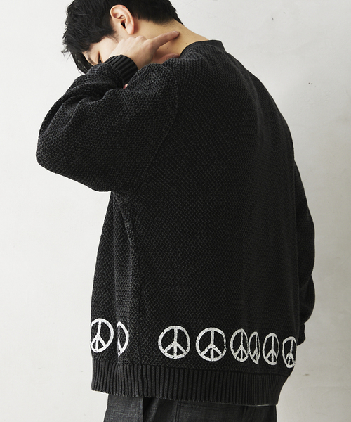 JOURNAL STANDARD relume(ジャーナルスタンダード レリューム)の「【SPORTS WEAR/スポーツウェア】別注ブラックフェードカーディガン(ニット/セーター・メンズ・ブラック系その他/ブラック・MEDIUM/LARGE)」の10枚目の写真
