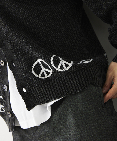 JOURNAL STANDARD relume(ジャーナルスタンダード レリューム)の「【SPORTS WEAR/スポーツウェア】別注ブラックフェードカーディガン(ニット/セーター・メンズ・ブラック系その他/ブラック・MEDIUM/LARGE)」の19枚目の写真