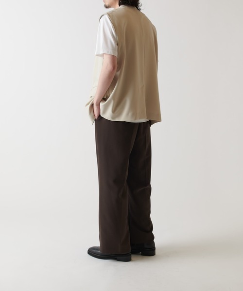 Lui's(ルイス)の「ノーカラージレ(ノーカラージャケット・メンズ・ライトグレー/ブラック・S/M)」の15枚目の写真