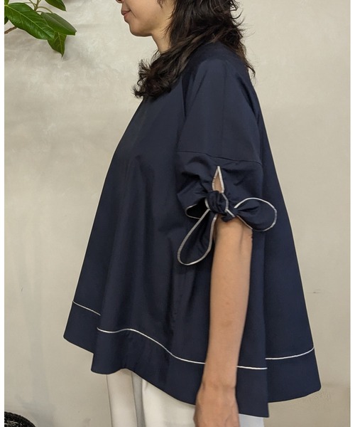 Sono ブラウス シャツ ZOZO限定再販「SONO/ソーノ」リボンカフ