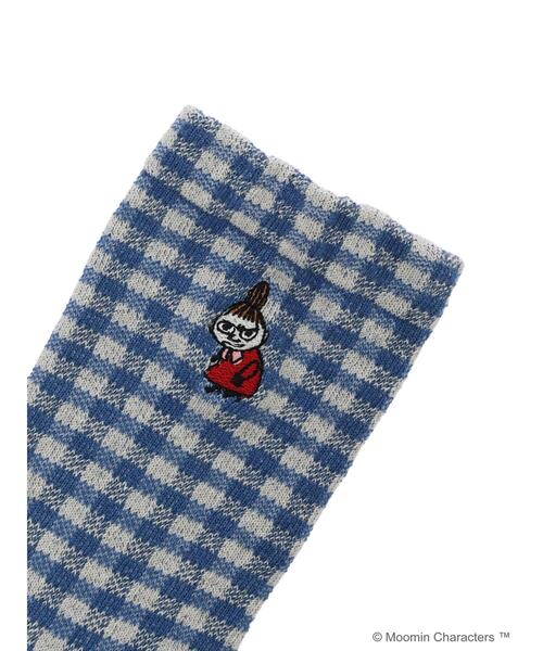 Samansa Mos2（サマンサ モスモス）の「【MOOMIN × SamansaMos2】刺繍ソックス（限定カラー ミント）（ソックス/靴下・レディース・オレンジ/ミント/ブラック/ブルー・F）」の13枚目の写真