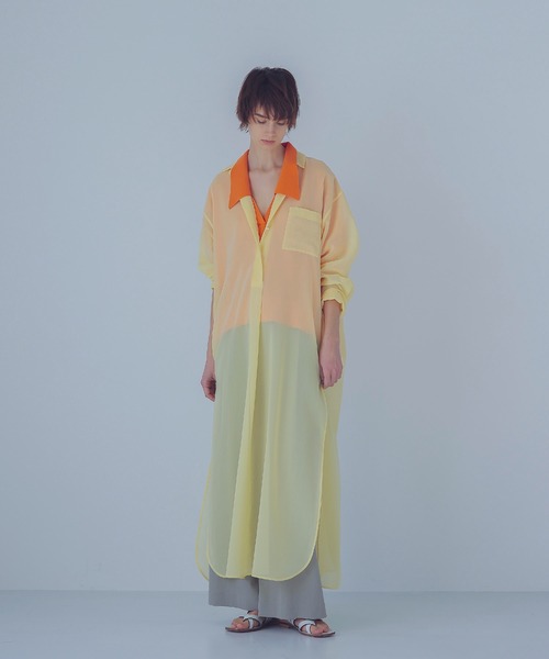 DRESSLAVE - DRESSLAVEラクーンストレッチVネックオーバーニット ラクーンニットVネックプルオーバー