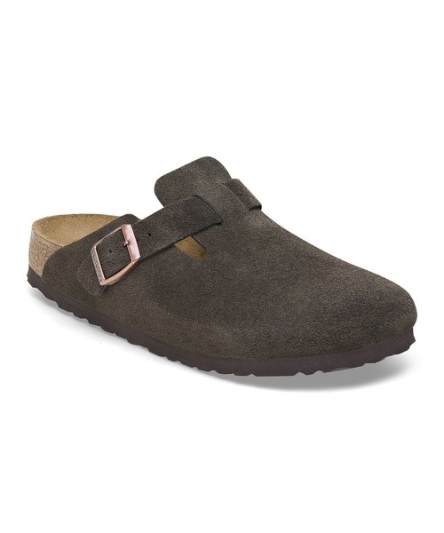 BIRKENSTOCK(ビルケンシュトック)の「【公式】ビルケンシュトック Boston/ボストン スエードレザー(サンダル・メンズ・モカ・28.5cm【レギュラー幅】/28cm【レギュラー幅】/26.5cm【レギュラー幅】/27cm【レギュラー幅】/29cm【レギュラー幅】/25cm【レギュラー幅】/26cm【レギュラー幅】/30cm【レギュラー幅】/24.5cm【ナロー幅】/25cm【ナロー幅】)」の2枚目の写真