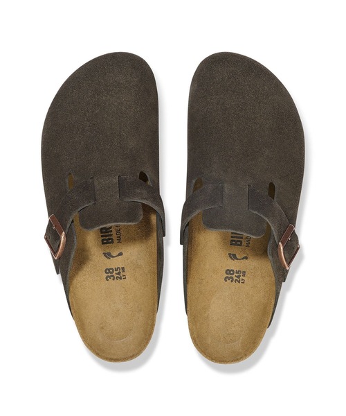 BIRKENSTOCK(ビルケンシュトック)の「【公式】ビルケンシュトック Boston/ボストン スエードレザー(サンダル・メンズ・モカ・28.5cm【レギュラー幅】/28cm【レギュラー幅】/26.5cm【レギュラー幅】/27cm【レギュラー幅】/29cm【レギュラー幅】/25cm【レギュラー幅】/26cm【レギュラー幅】/30cm【レギュラー幅】/24.5cm【ナロー幅】/25cm【ナロー幅】)」の3枚目の写真