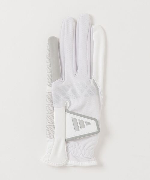 adidas(アディダス)の「ウィメンズ クール ハイグリップ 24 グローブ【adidas Golf/アディダスゴルフ】(手袋・レディース・ホワイト×グレー/スカイブルー・18.0cm/19.0cm/20.0cm/21.0cm)」の10枚目の写真