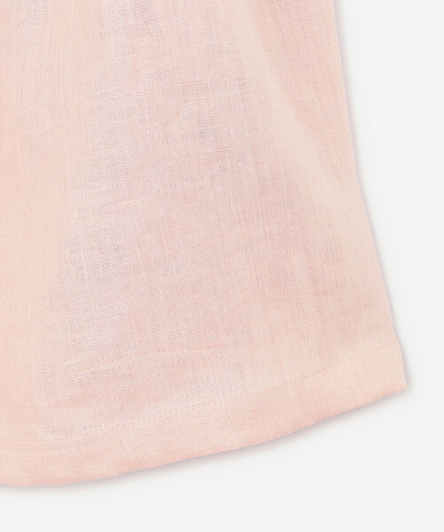 Scye(サイ)の「Scye | 〈別注〉リネン プルオーバーブラウス WOMEN(シャツ/ブラウス・レディース・ピンク/ホワイト・38)」の7枚目の写真