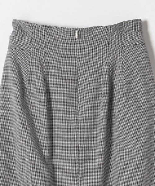 SHIPS any(シップス エニィ)の「SHIPS any: リネン ミックス 千鳥柄 ハイウエスト タイト スカート(スカート・レディース・ブラック/ナチュラル・36/38)」の14枚目の写真