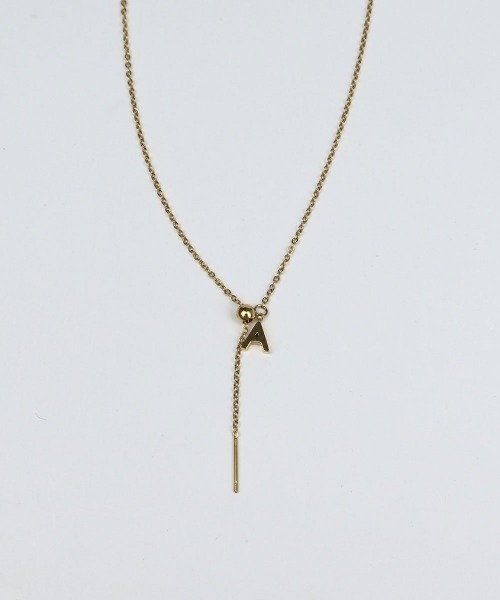 セール】【金属アレルギー対応】 Yシェイプ イニシャル