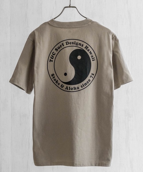 SURF GLANG バックプリント Tシャツ SURF GLANG バックプリント Tシャツ SUMMER SALE】バック