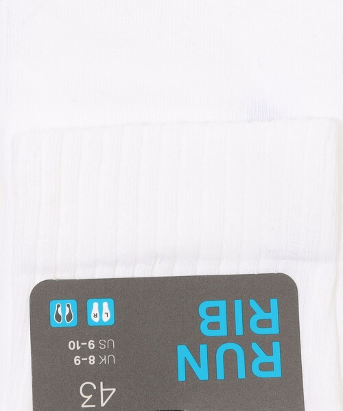 FALKE（ファルケ）の「FALKE RUN RIB SHORT SOCKS ソックス（ソックス/靴下・メンズ・ブルー/チャコールグレー/ホワイト/レッド/ブラック・FREE）」の8枚目の写真