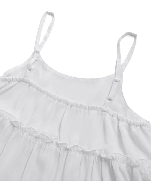 algy(アルジー)の「シアーキャミワンピ&Tセット(ワンピース・キッズ・オフホワイト/ブラック・XX-SMALL/X-SMALL/MEDIUM/SMALL)」の7枚目の写真