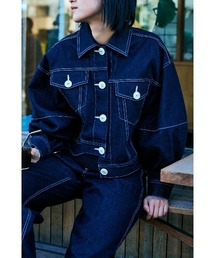 nagonstans ナゴンスタンス Gジャン デニムジャケット インディゴ nagonstans ナゴンスタンス Gジャン デニムジャケット インディゴ