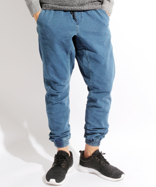 Denime（ドゥニーム）の「カットデニムジョガーパンツ（その他パンツ・メンズ・ブルー/ネイビー・MEDIUM/X-LARGE/LARGE）」の12枚目の写真