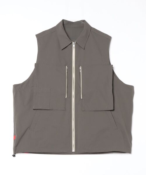 PHINGERIN(フィンガリン)の「PHINGERIN/フィンガリン/FLOAT POCKETS VEST(ベスト・メンズ・グレー/ブラック・XL)」の2枚目の写真