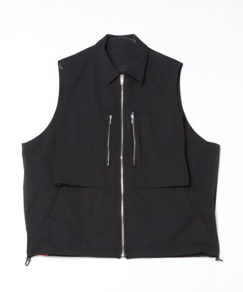 PHINGERIN(フィンガリン)の「PHINGERIN/フィンガリン/FLOAT POCKETS VEST(ベスト・メンズ・グレー/ブラック・XL)」の1枚目の写真