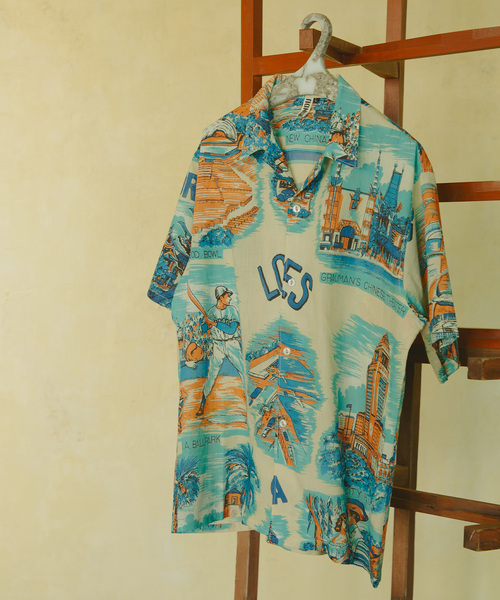 BINDU(ビンドゥー)の「BINDU / ビンドゥー Indian cotton pattern S/S シャツ(シャツ/ブラウス・メンズ・ピンク/レッド/パープル/ブルー系その他/イエロー/ネイビー/ブラウン/ピンク系その他/オレンジ・LARGE/MEDIUM)」の4枚目の写真