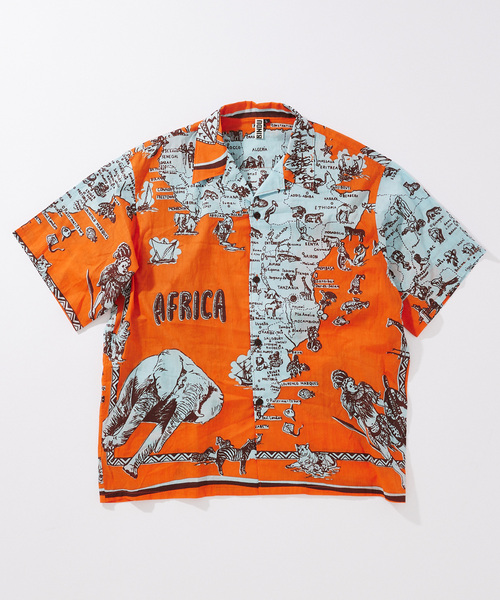 BINDU(ビンドゥー)の「BINDU / ビンドゥー Indian cotton pattern S/S シャツ(シャツ/ブラウス・メンズ・ピンク/レッド/パープル/ブルー系その他/イエロー/ネイビー/ブラウン/ピンク系その他/オレンジ・LARGE/MEDIUM)」の9枚目の写真