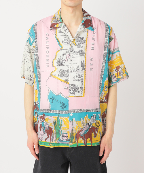 BINDU(ビンドゥー)の「BINDU / ビンドゥー Indian cotton pattern S/S シャツ(シャツ/ブラウス・メンズ・ピンク/レッド/パープル/ブルー系その他/イエロー/ネイビー/ブラウン/ピンク系その他/オレンジ・LARGE/MEDIUM)」の20枚目の写真