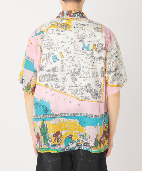BINDU(ビンドゥー)の「BINDU / ビンドゥー Indian cotton pattern S/S シャツ(シャツ/ブラウス・メンズ・ピンク/レッド/パープル/ブルー系その他/イエロー/ネイビー/ブラウン/ピンク系その他/オレンジ・LARGE/MEDIUM)」の21枚目の写真