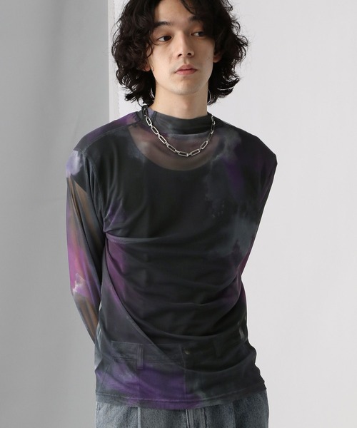 HARE（ハレ）の「ブラーシアーガラプルオーバー(HARE)（Tシャツ/カットソー・メンズ・ブラック/グレー・SMALL/MEDIUM）」の16枚目の写真