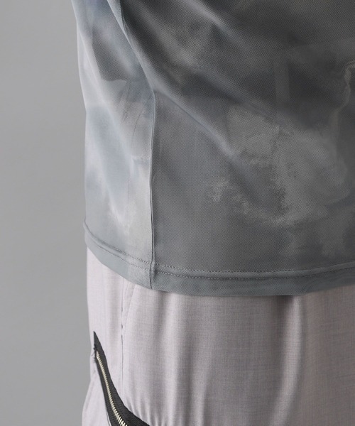 HARE（ハレ）の「ブラーシアーガラプルオーバー(HARE)（Tシャツ/カットソー・メンズ・ブラック/グレー・SMALL/MEDIUM）」の7枚目の写真