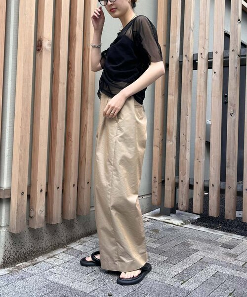 tシャツ ラメコーデュロイプルオーバー「手洗い可能」 レディース GLOBAL WORK（グローバルワーク）の「Beauteeラメクループル