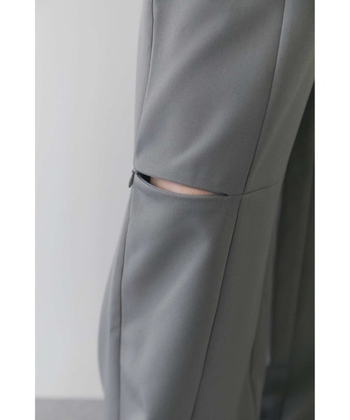 Solace（ソレイス）の「サイドジップワイドパンツ（その他パンツ・レディース・ブラック/グレー/ホワイト・FREE）」の11枚目の写真