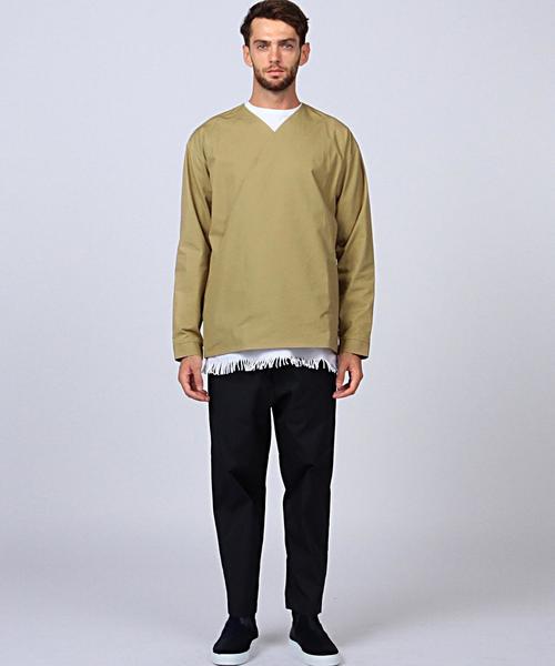 ETHOS（エトス）の「ETHOS（エトス） IKI SHIRTS（シャツ/ブラウス・メンズ・ナチュラル・LARGE/MEDIUM）」の4枚目の写真
