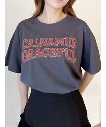 CALNAMUR | ヴィンテージスタイルビッグTシャツ(Tシャツ/カットソー)
