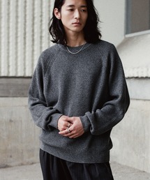 WYM LIDNM | STANDARD AZE MELANGE KNIT(ニット/セーター)
