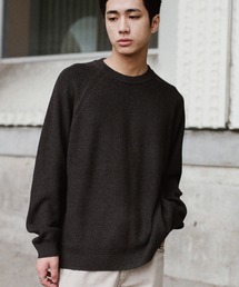 WYM LIDNM | STANDARD AZE MELANGE KNIT(ニット/セーター)