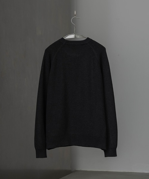 再販 ウィム バイ リドム  WYM LIDNM オシャレなニット サイズ M セール】BULKY FINE WOOL KNIT（ニット/セーター）｜WYM LIDNM