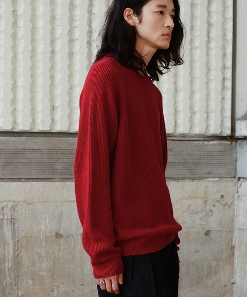 STANDARD AZE MELANGE KNIT（ニット/セーター）｜WYM LIDNM（ウィム