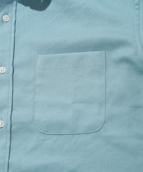 MEN'S BIGI(メンズビギ)の「オクシィジュエルストレッチ半袖シャツ(シャツ/ブラウス・メンズ・ネイビー/イエロー/ミント/オフホワイト・01/04/02/03)」の6枚目の写真