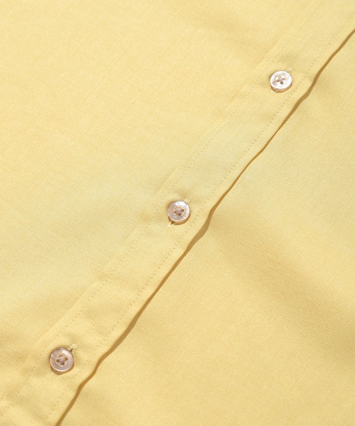 MEN'S BIGI(メンズビギ)の「オクシィジュエルストレッチ半袖シャツ(シャツ/ブラウス・メンズ・ネイビー/イエロー/ミント/オフホワイト・01/04/02/03)」の11枚目の写真