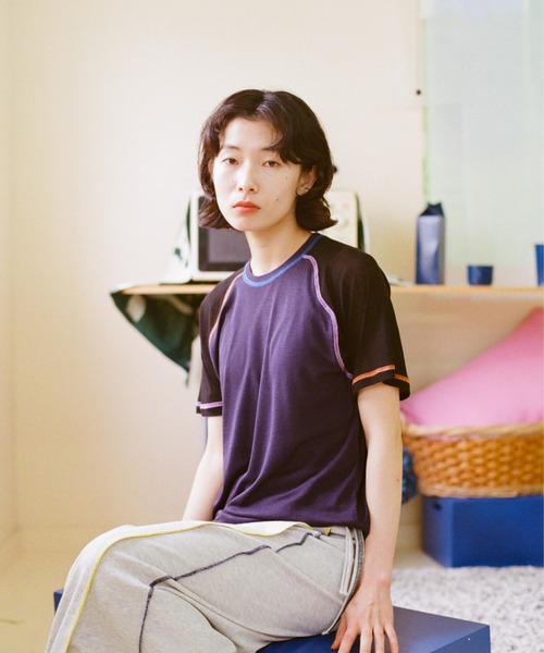 PAMMのシースルーラグランサマーT（Tシャツ/カットソー）｜PAMM