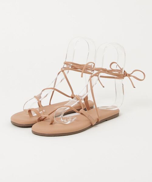 【セール】『Tkees』サンダル 編み上げ JO LEATHER（サンダル）｜TKEES（ティキーズ）