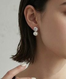 【CHI SELECT】パールデザイン ピアス ストーン 両耳用 chi-pierce-00526 Y【GBT】