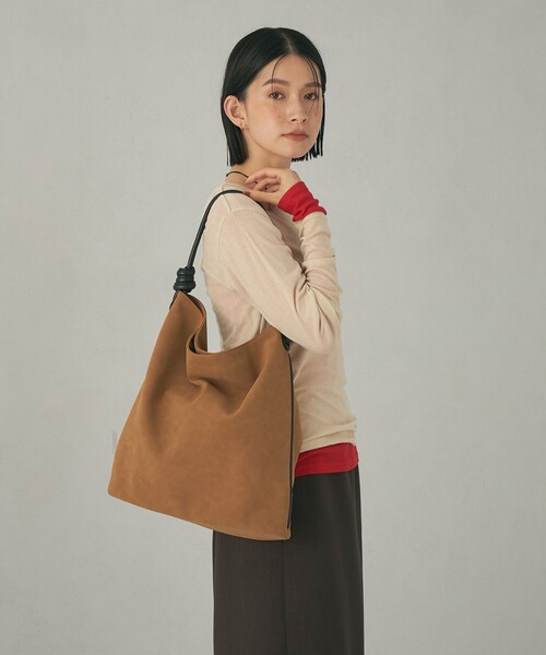 EMMEL REFINES（エメルリファインズ）の「＜EMMEL REFINES＞EM 1ハンドル ショルダー トートバッグ（トートバッグ・レディース・ブラック/ブラウン・FREE）」の10枚目の写真