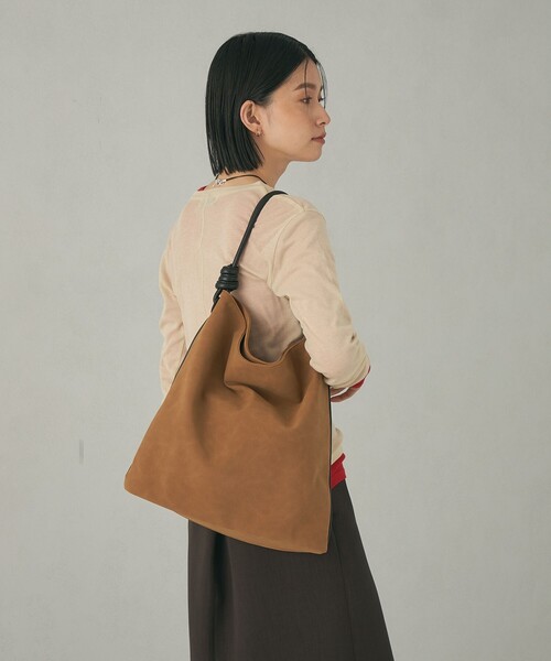 EMMEL REFINES（エメルリファインズ）の「＜EMMEL REFINES＞EM 1ハンドル ショルダー トートバッグ（トートバッグ・レディース・ブラック/ブラウン・FREE）」の9枚目の写真