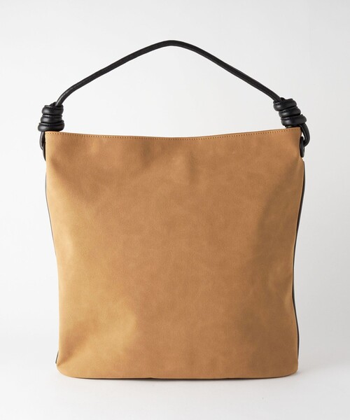 EMMEL REFINES（エメルリファインズ）の「＜EMMEL REFINES＞EM 1ハンドル ショルダー トートバッグ（トートバッグ・レディース・ブラック/ブラウン・FREE）」の6枚目の写真