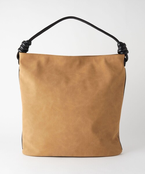 EMMEL REFINES（エメルリファインズ）の「＜EMMEL REFINES＞EM 1ハンドル ショルダー トートバッグ（トートバッグ・レディース・ブラック/ブラウン・FREE）」の4枚目の写真