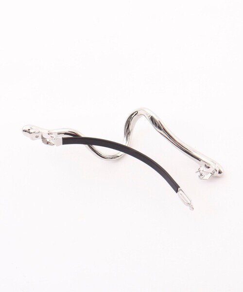 NOLLEY’S Sophi(ノーリーズソフィ)の「ウェーブバレッタ(バレッタ/ヘアクリップ・レディース・シルバー/ゴールド・FREE)」の7枚目の写真