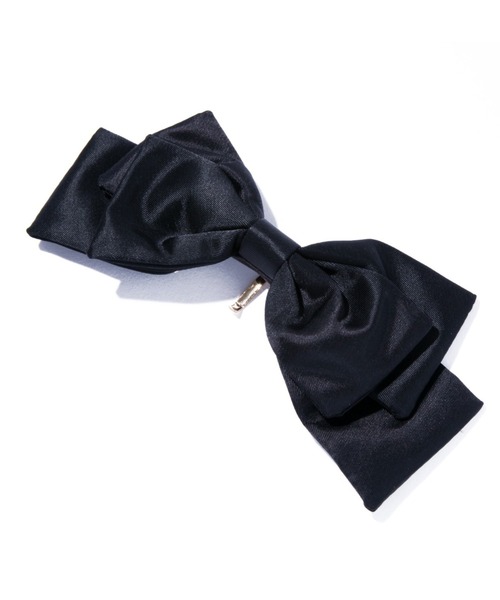 IRIS47(イリスフォーセブン)の「【IRIS47】Verdi bow hook / ヴェルディ ボウ フック(ヘアゴム・レディース・ブラック系/グレー・FREE)」の6枚目の写真