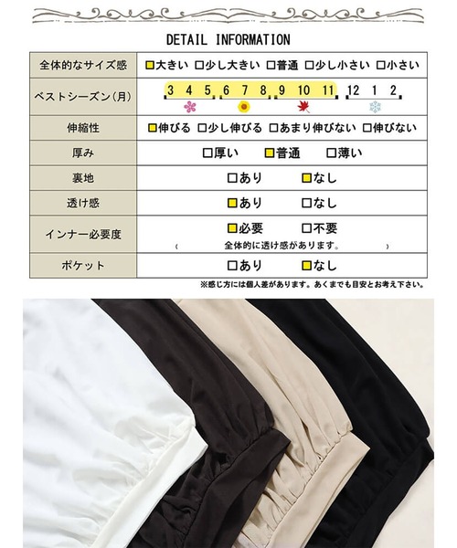 GOLDJAPAN(ゴールドジャパン)の「Vネックバルーンドルマンプルオーバー【大きいサイズ対応】(Tシャツ/カットソー・レディース・オフホワイト/ブラック/チャコール/ベージュ系・LL~3L/4L~5L)」の21枚目の写真