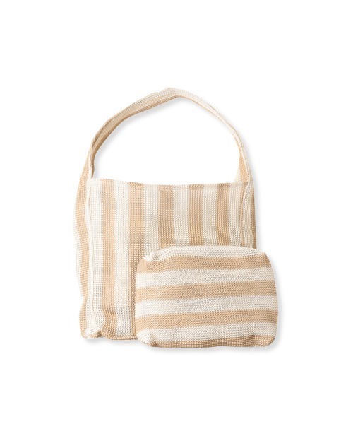 VICKY（ビッキー）の「【トレンドBAG】ストロー編みバッグ（トートバッグ・レディース・ベージュ系その他/ブラック系その他・FREE）」の17枚目の写真